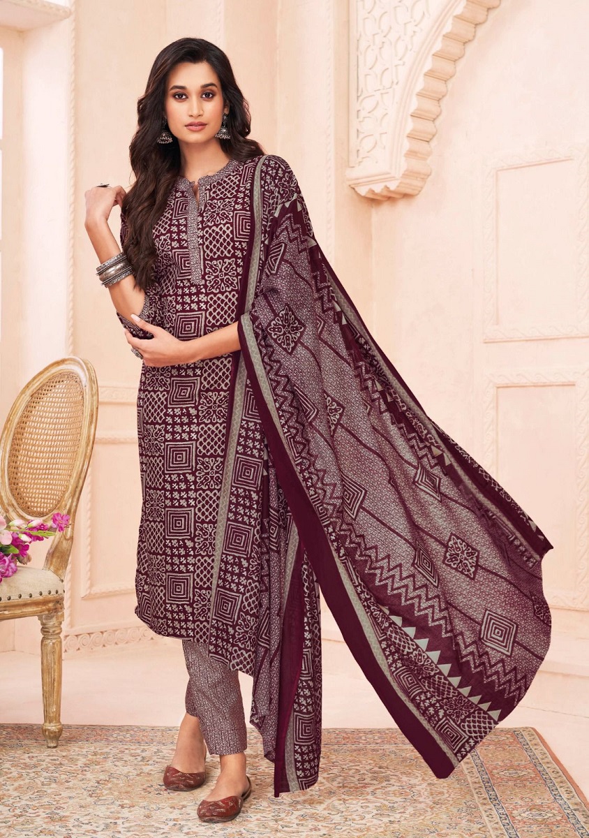 Suryajyoti Zion Cotton Vol-15 Wholesale Dress Material