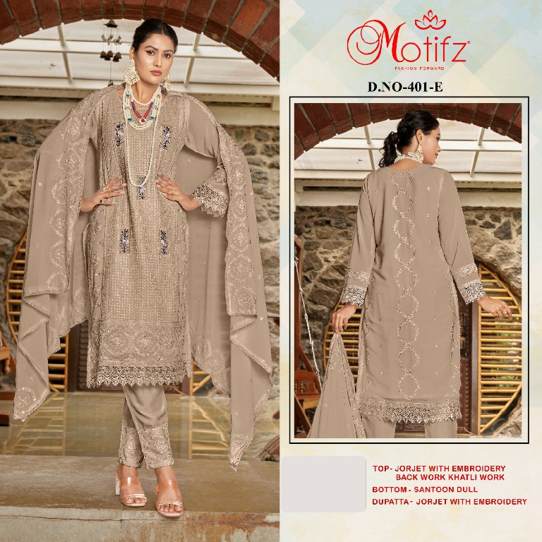 Motifz D.no 401 Wholesale Pakistani Concept Pakistani Suits