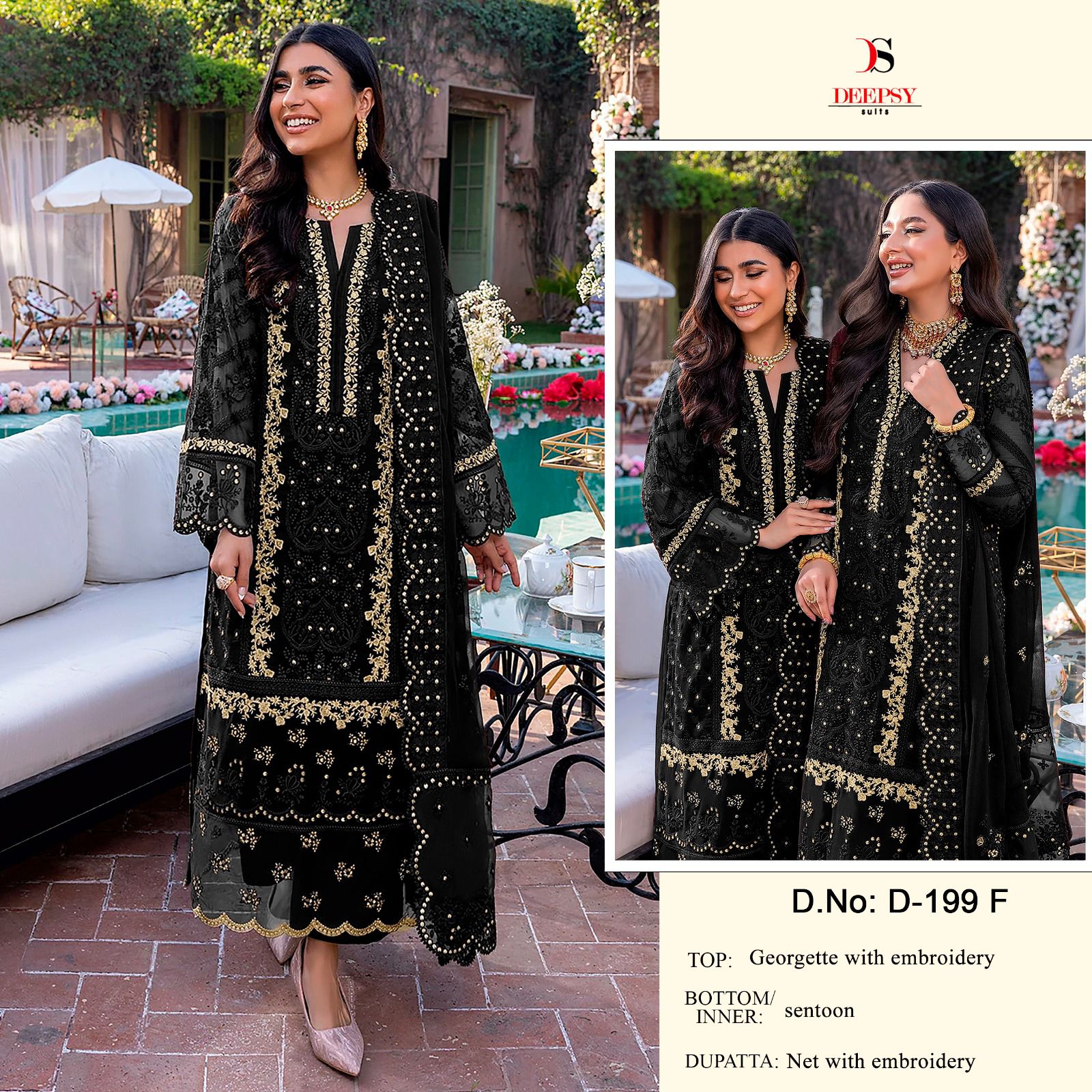 Deepsy D-199 Wholesale Pakistani Concept Pakistani Suits