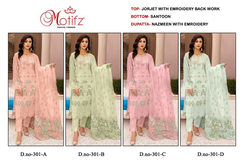 Motifz D.no 301 Wholesale Pakistani Concept Pakistani Suits