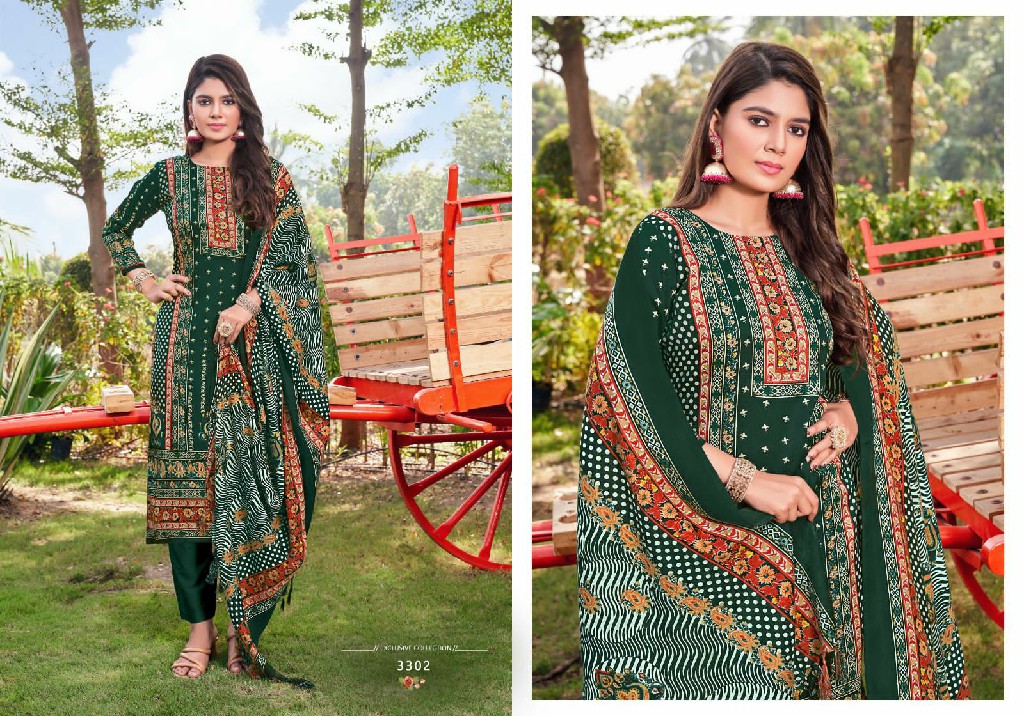 Radha Fab Gulfam Kali Vol-33 Wholesale Pure Pashmina Winter Suits