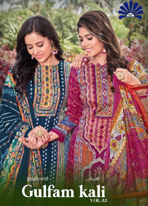 Radha Fab Gulfam Kali Vol-33 Wholesale Pure Pashmina Winter Suits