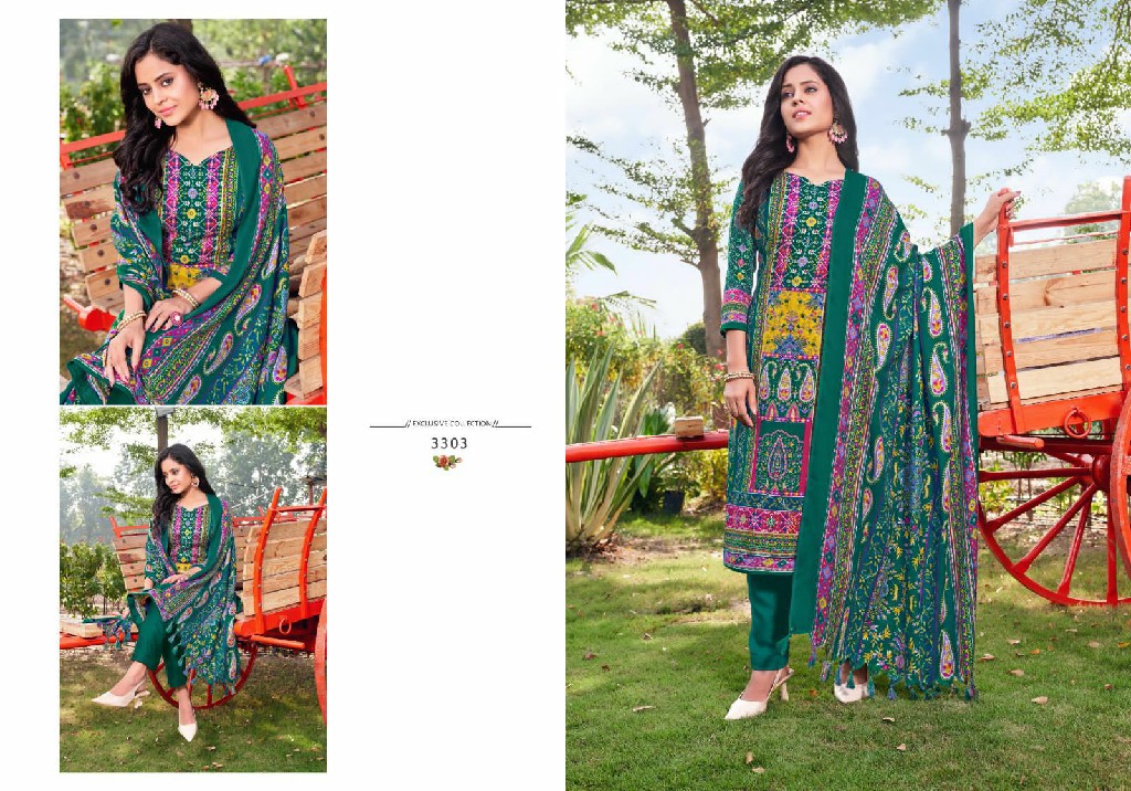 Radha Fab Gulfam Kali Vol-33 Wholesale Pure Pashmina Winter Suits