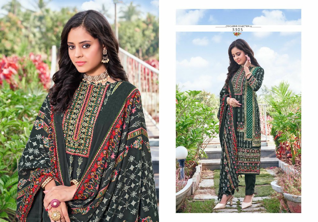 Radha Fab Gulfam Kali Vol-33 Wholesale Pure Pashmina Winter Suits