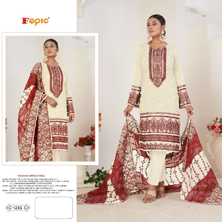 Fepic Rosemeen C-1265 Wholesale Pakistani Concept Suits