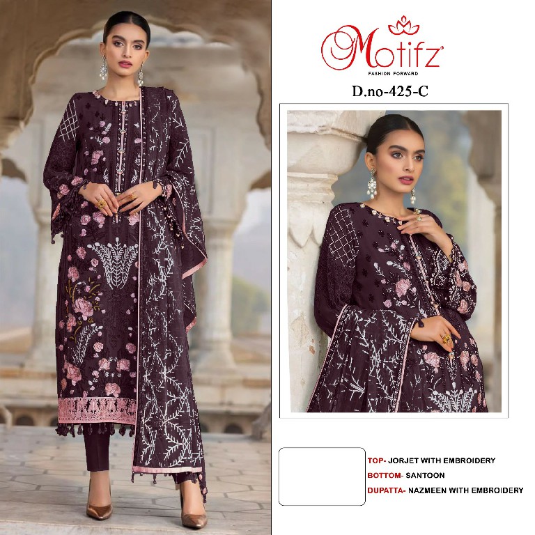 Motifz D.no 425 Wholesale Pakistani Concept Pakistani Suits