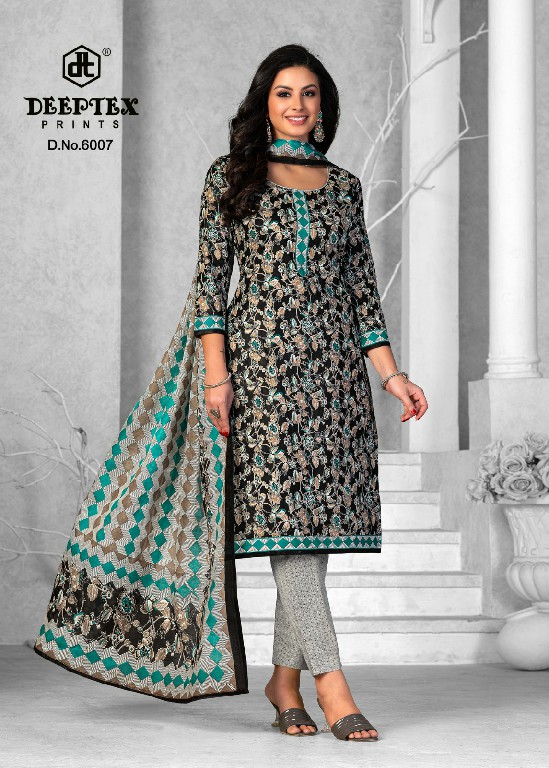 Deeptex Aaliza Vol-6 Wholesale Pure Cotton Printed Dress Material