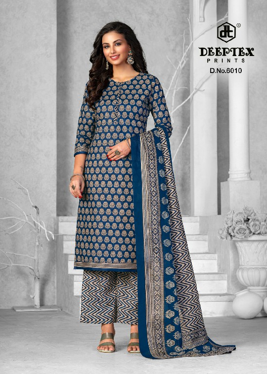 Deeptex Aaliza Vol-6 Wholesale Pure Cotton Printed Dress Material