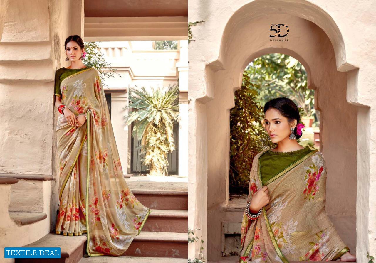5D Kia Wholesale Designer Casual Saree
