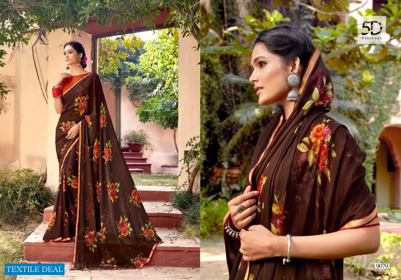 5D Kia Wholesale Designer Casual Saree