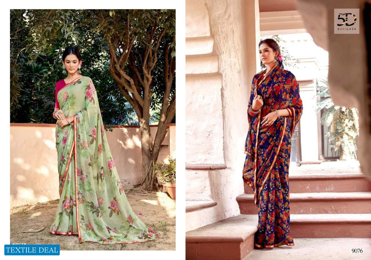 5D Kia Wholesale Designer Casual Saree