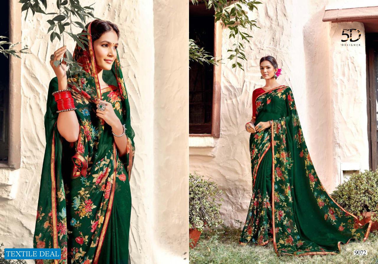5D Kia Wholesale Designer Casual Saree