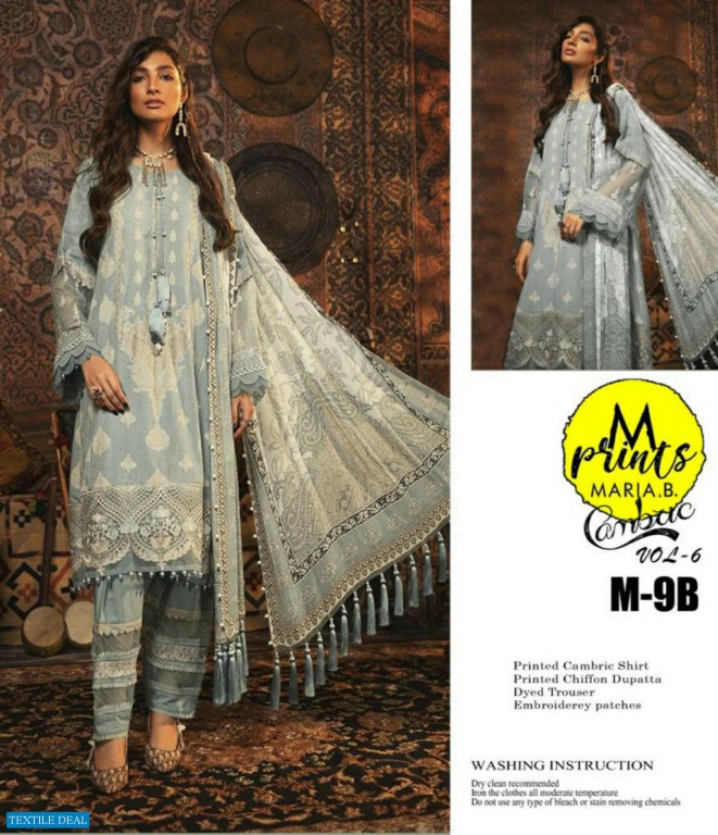 A One Maria B Mprint Collection 2020-21 Wholesale Replica Pakistani Dress