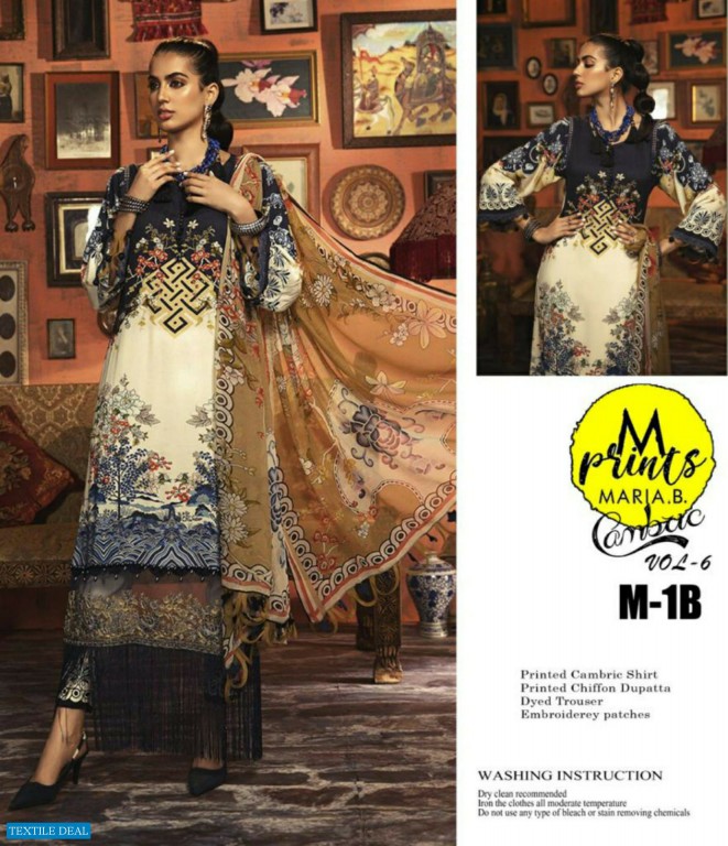 A One Maria B Mprint Collection 2020-21 Wholesale Replica Pakistani Dress