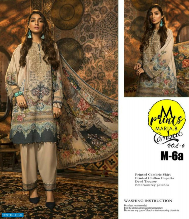 A One Maria B Mprint Collection 2020-21 Wholesale Replica Pakistani Dress