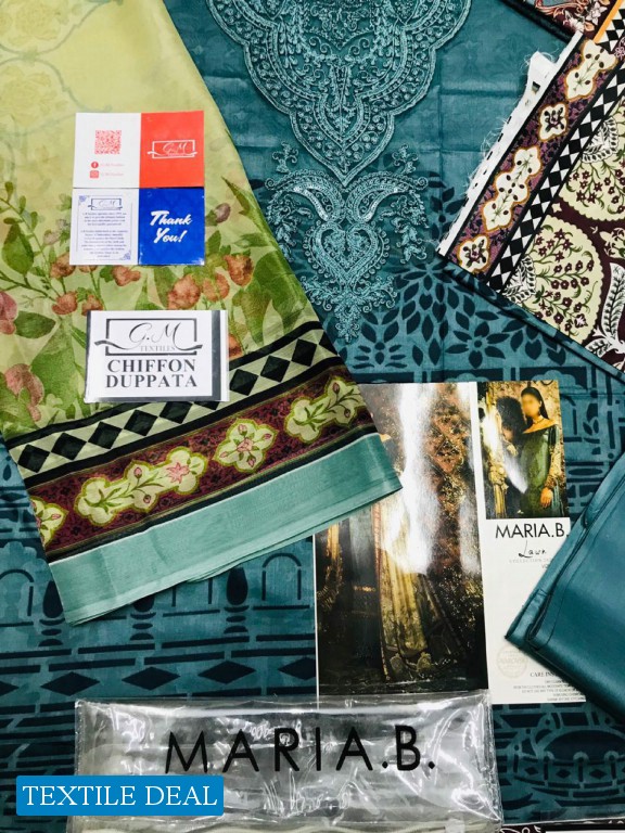 A One Maria B Silk Exclusive Premium Lawn 2019 Wholesale Master Replica product