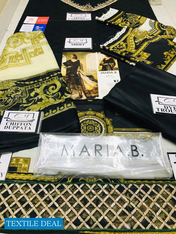 A One Maria B Silk Exclusive Premium Lawn 2019 Wholesale Master Replica product