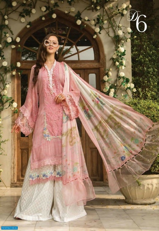 A One Maria b Exclusive Lawn Collection Master Replica