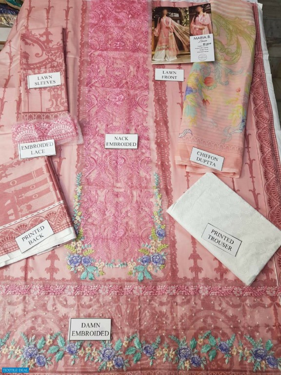 A One Maria b Exclusive Lawn Collection Master Replica