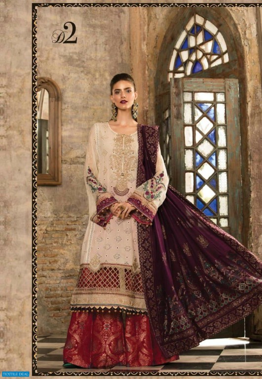 A One Maria b Exclusive Lawn Collection Master Replica