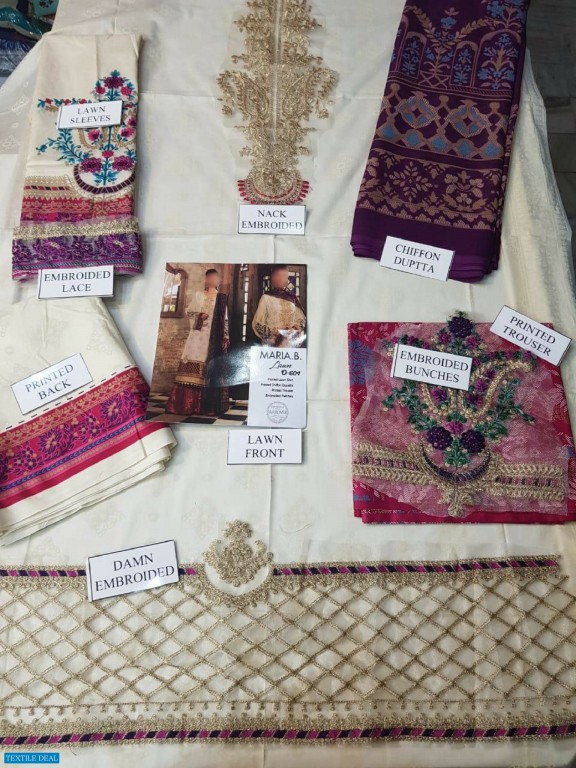 A One Maria b Exclusive Lawn Collection Master Replica