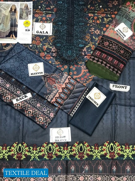 A One Maria b Mprint Master Replica Pakistani Dress material