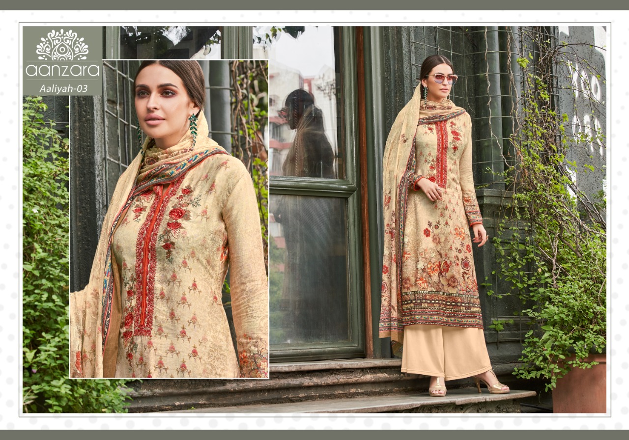 ACME WEAVERS PRESENT AANZARA AALIYAH COTTON WITH DIGITAL PRINT SALWAR SUIT