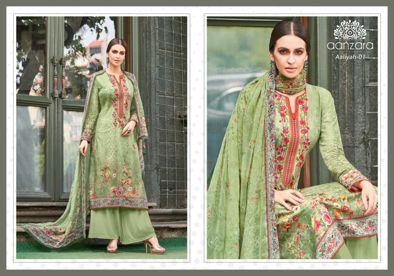 ACME WEAVERS PRESENT AANZARA AALIYAH COTTON WITH DIGITAL PRINT SALWAR SUIT