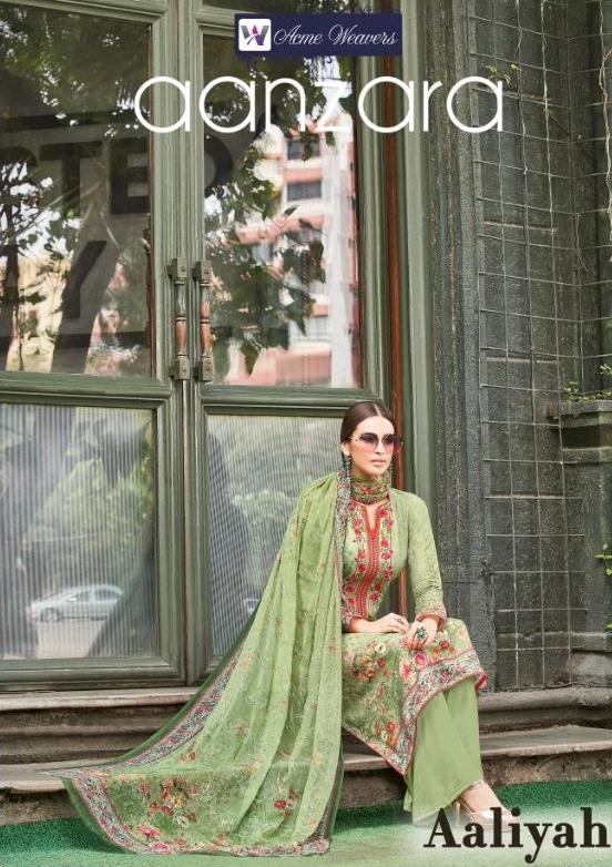 ACME WEAVERS PRESENT AANZARA AALIYAH COTTON WITH DIGITAL PRINT SALWAR SUIT