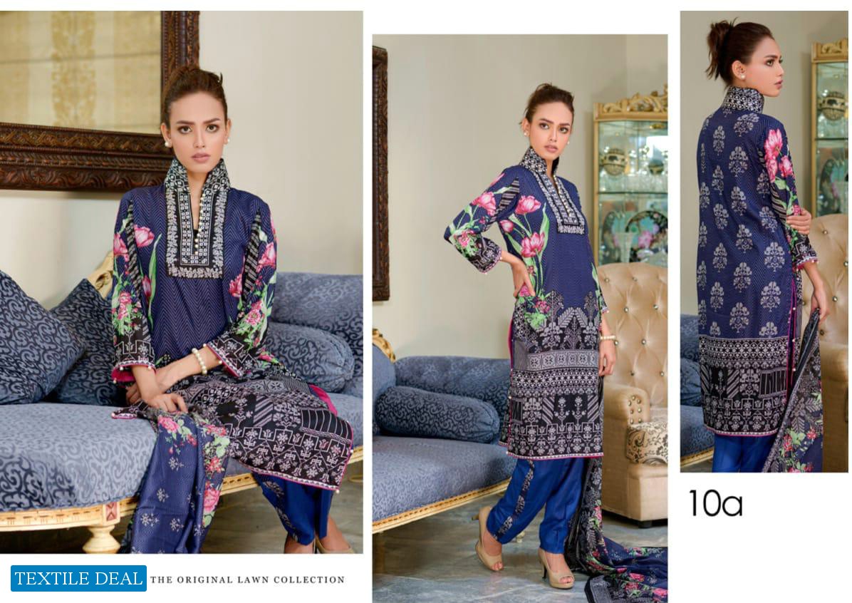 AL DAWOOD THREE STAR ORIGINAL LAWN COLLECTION PAKISTANI PRINTED SUITS
