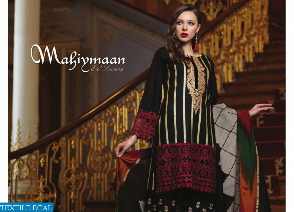 AL Zohaib Mahiymaan Eid Collection Shopping Pakistani Designer Dresses