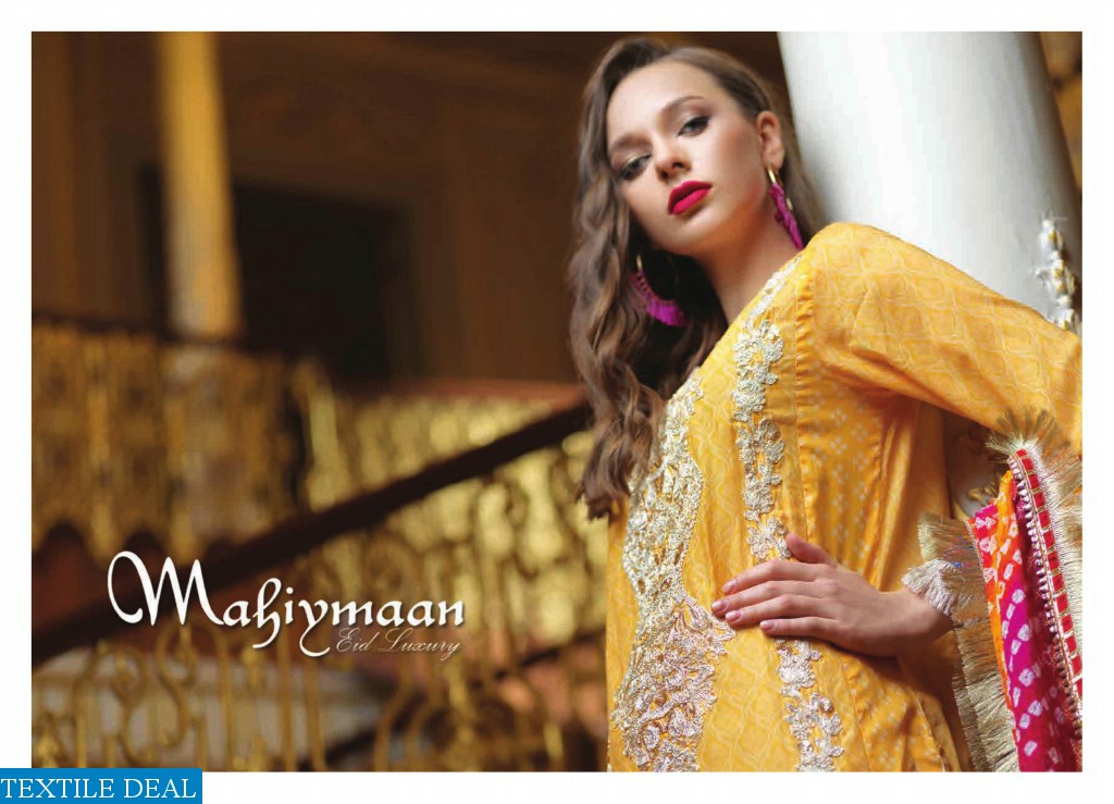 AL Zohaib Mahiymaan Eid Collection Shopping Pakistani Designer Dresses