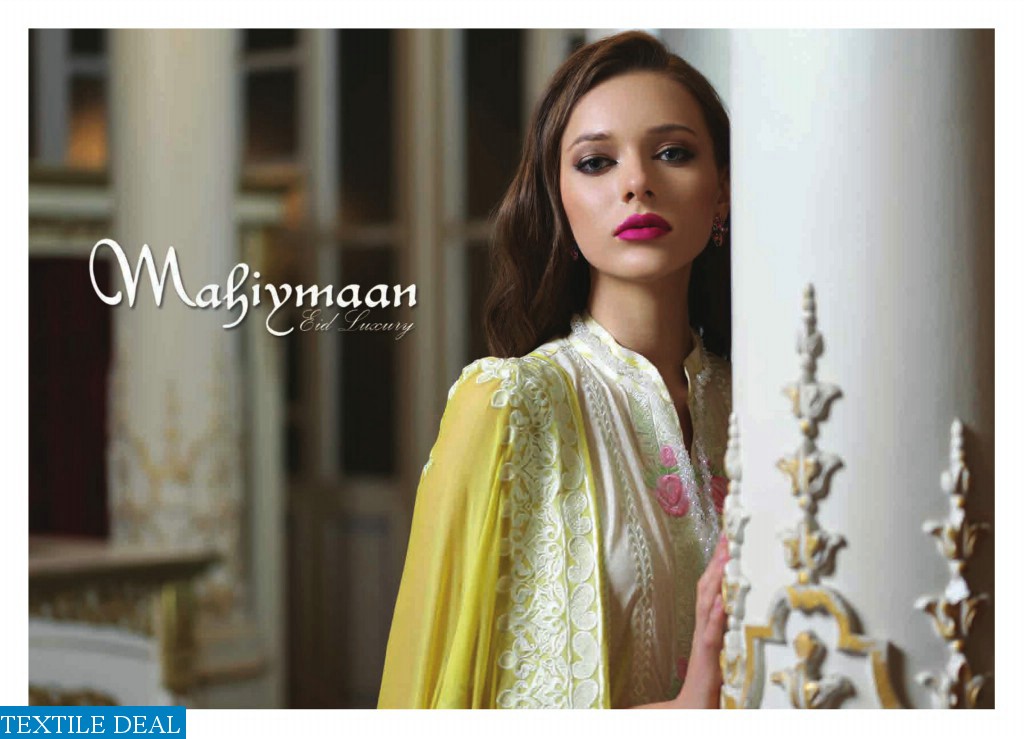 AL Zohaib Mahiymaan Eid Collection Shopping Pakistani Designer Dresses