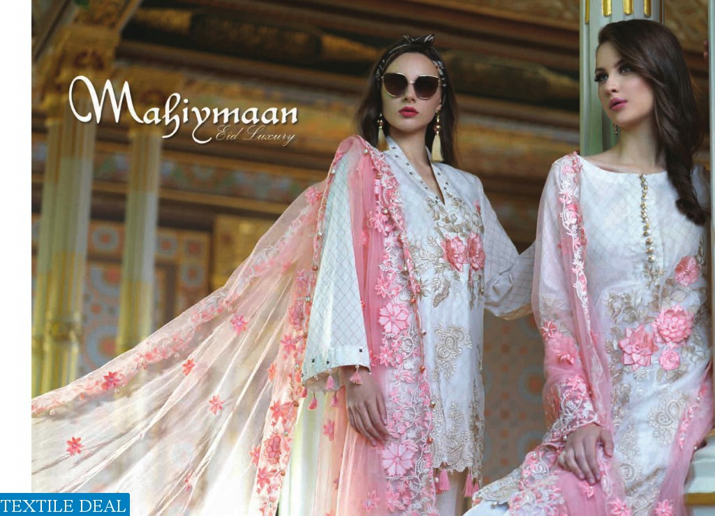 AL Zohaib Mahiymaan Eid Collection Shopping Pakistani Designer Dresses