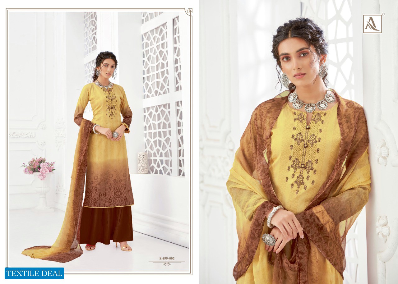 ALOK SUIT LAUNCH GURLEEN JAM COTTON DIGITAL STYLE SALWAR SUIT WHOLESALE RATE