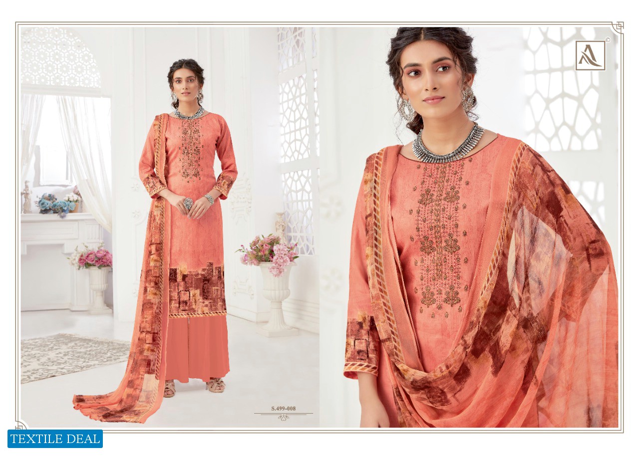 ALOK SUIT LAUNCH GURLEEN JAM COTTON DIGITAL STYLE SALWAR SUIT WHOLESALE RATE