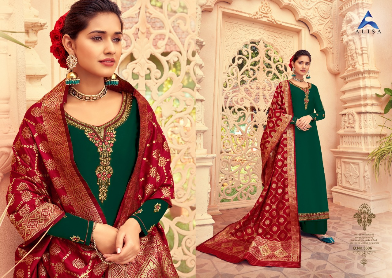 AMIRA VOL 10 BY ALISA SATIN GEORGETTE INDIAN SUITS ONLINE SHOPPING