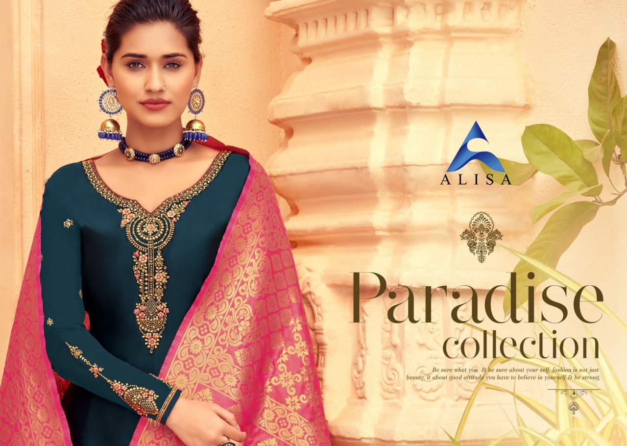 AMIRA VOL 10 BY ALISA SATIN GEORGETTE INDIAN SUITS ONLINE SHOPPING