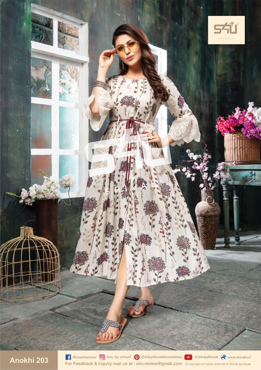 ANOKHI VOL 2 BY S4U ETHNIC CLASSY LOOK DESIGNER GOWN COLLECTION BY SHIVALI