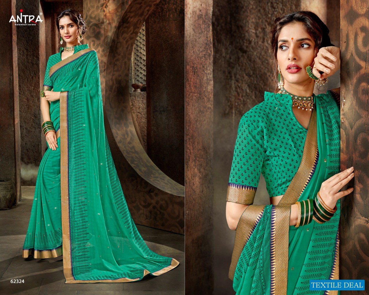ANTRA SAKHI SAHELI FANCY FABRICS DESIGNER SAREES