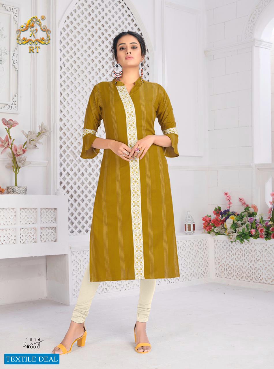 ANTRA VOL 3 BY RIJIYA TRENDS SIMPLE DESIGNER KURTIS WHOLESALE RATE