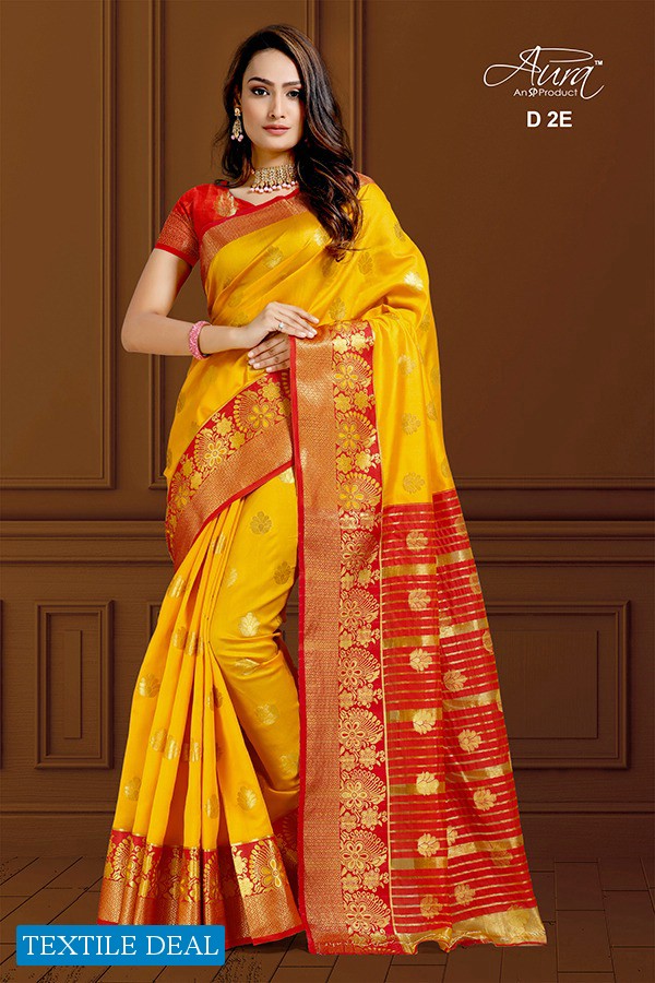 AURA SAREE PRESENTING SHAGUN VOL 2 SILK LOOKING RICH SAREE WHOLESALE PRICE