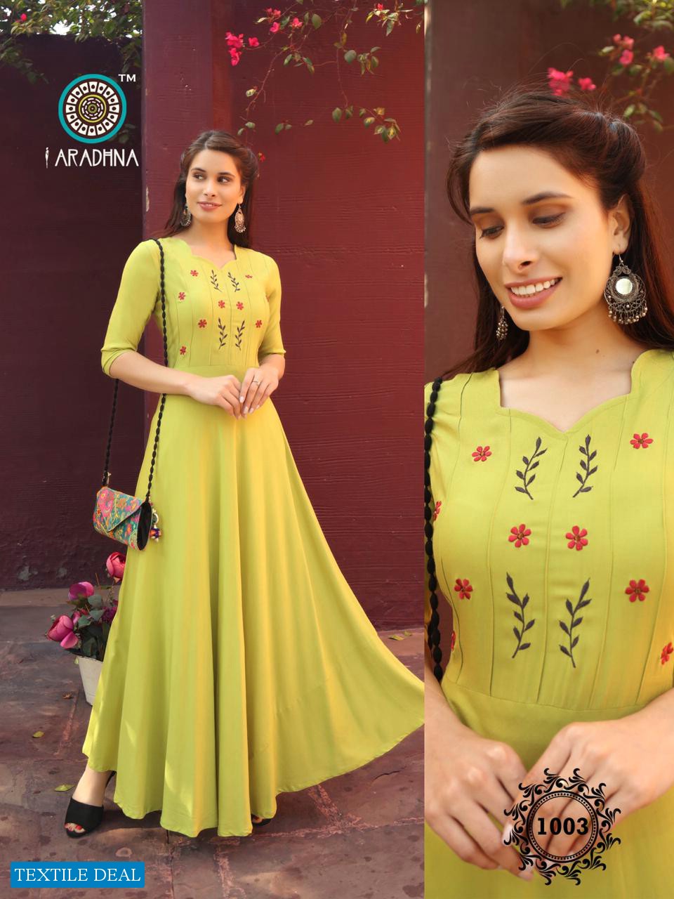 Aaradhna Fashion Fabulous Vol-1 Wholesale Long Gown Catalog