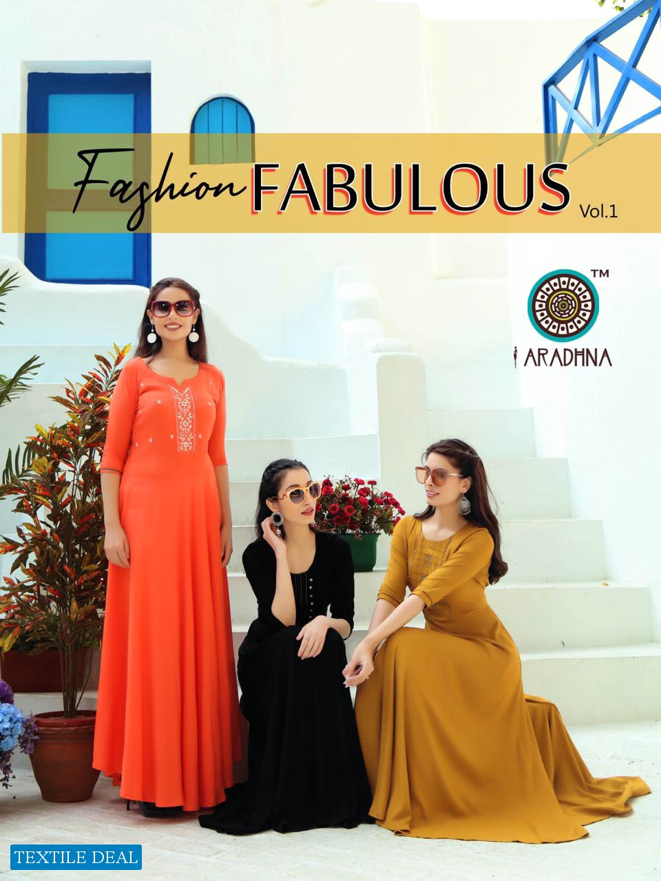 Aaradhna Fashion Fabulous Vol-1 Wholesale Long Gown Catalog