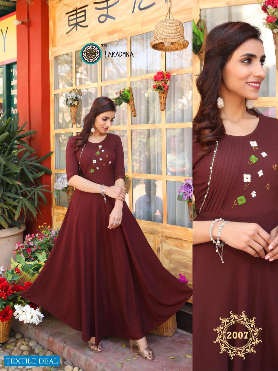 Aaradhna Fashion Fabulous Vol-2 Wholesale Long Gown Catalog