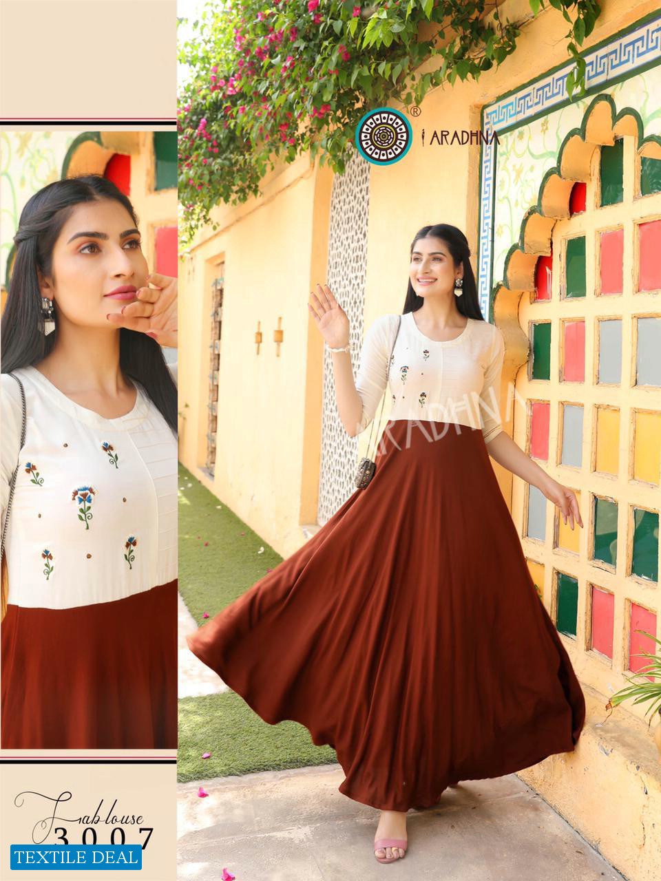 Aaradhna Fashion Fabulous Vol-3 Wholesale Long Gown Catalog