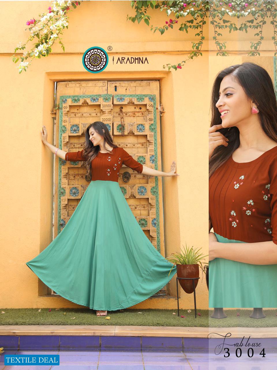 Aaradhna Fashion Fabulous Vol-3 Wholesale Long Gown Catalog