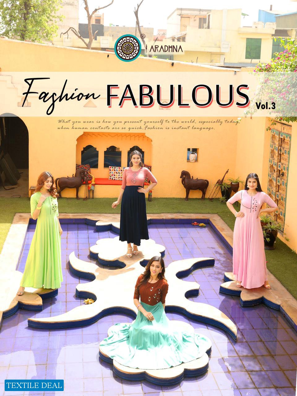 Aaradhna Fashion Fabulous Vol-3 Wholesale Long Gown Catalog