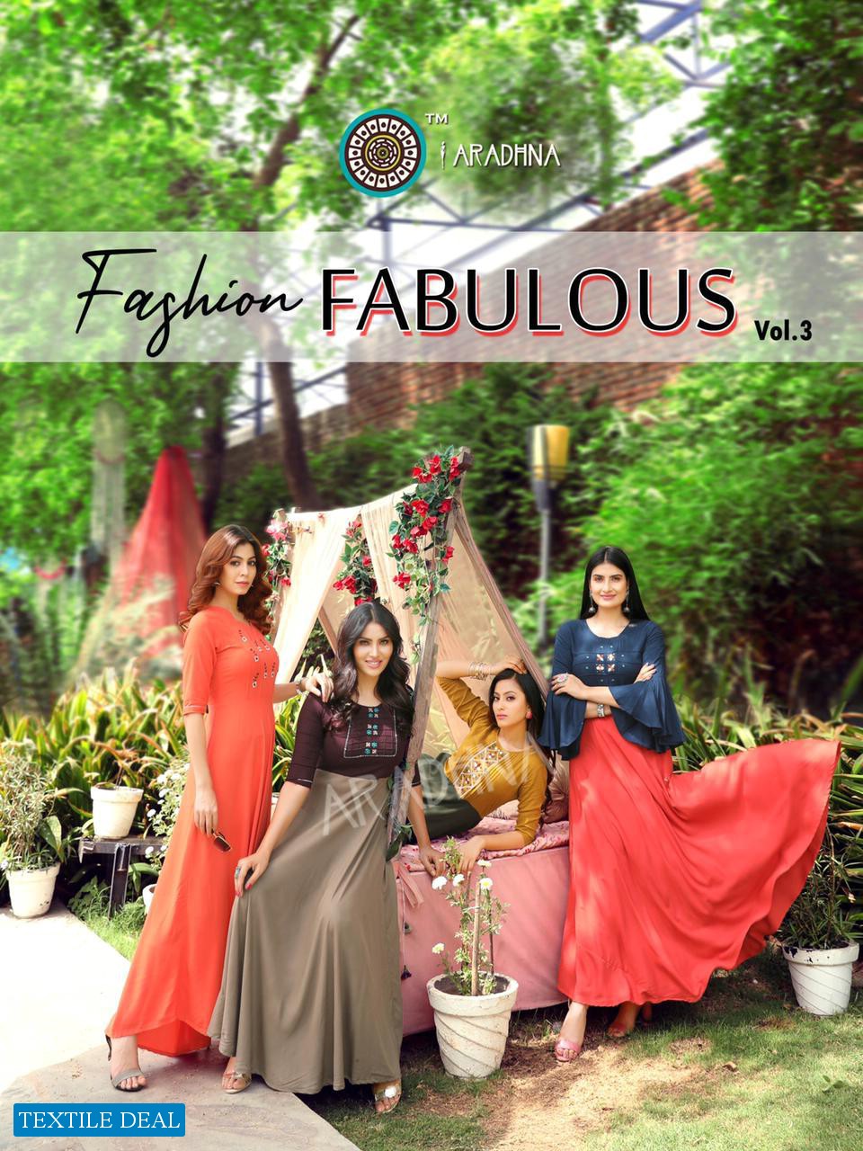 Aaradhna Fashion Fabulous Vol-3 Wholesale Long Gown Catalog