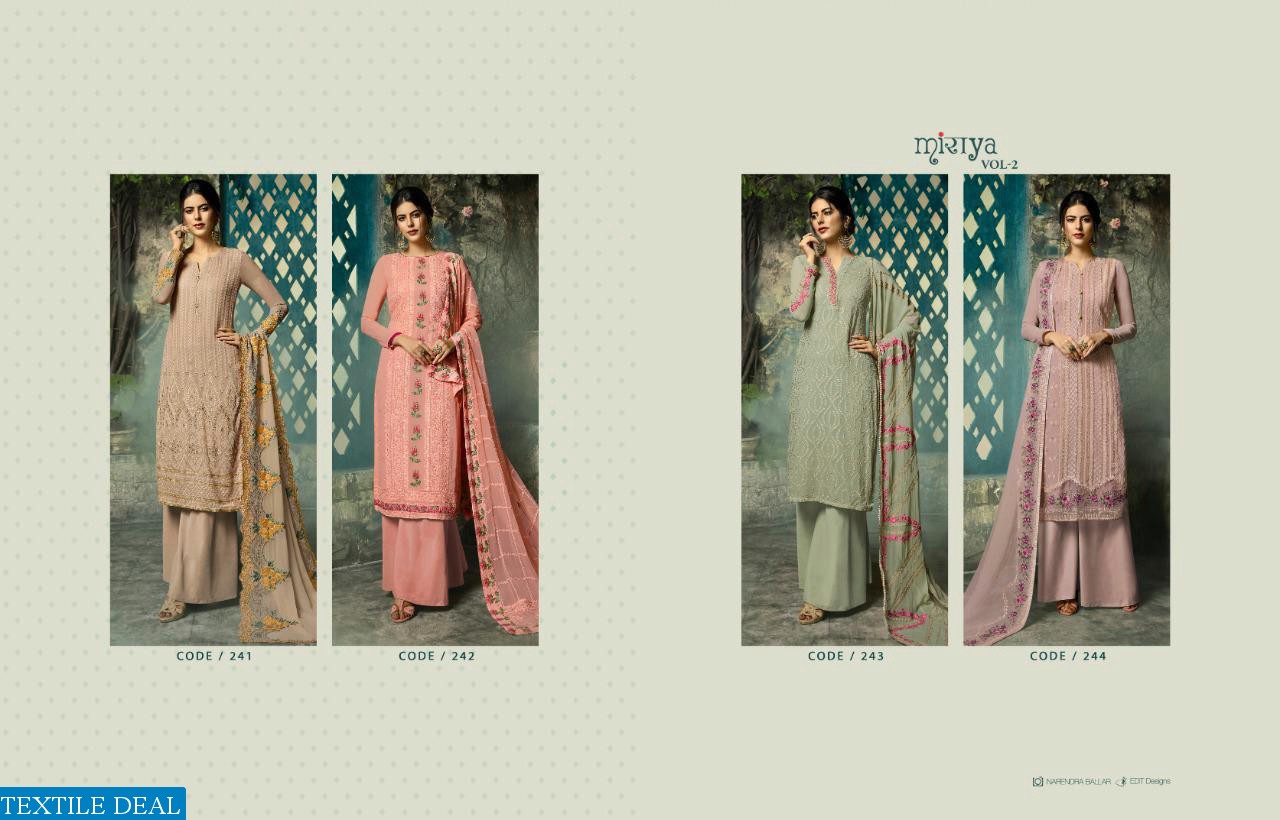 Aarav Miraya Vol-2 Wholesale Straight Salwar Kameez